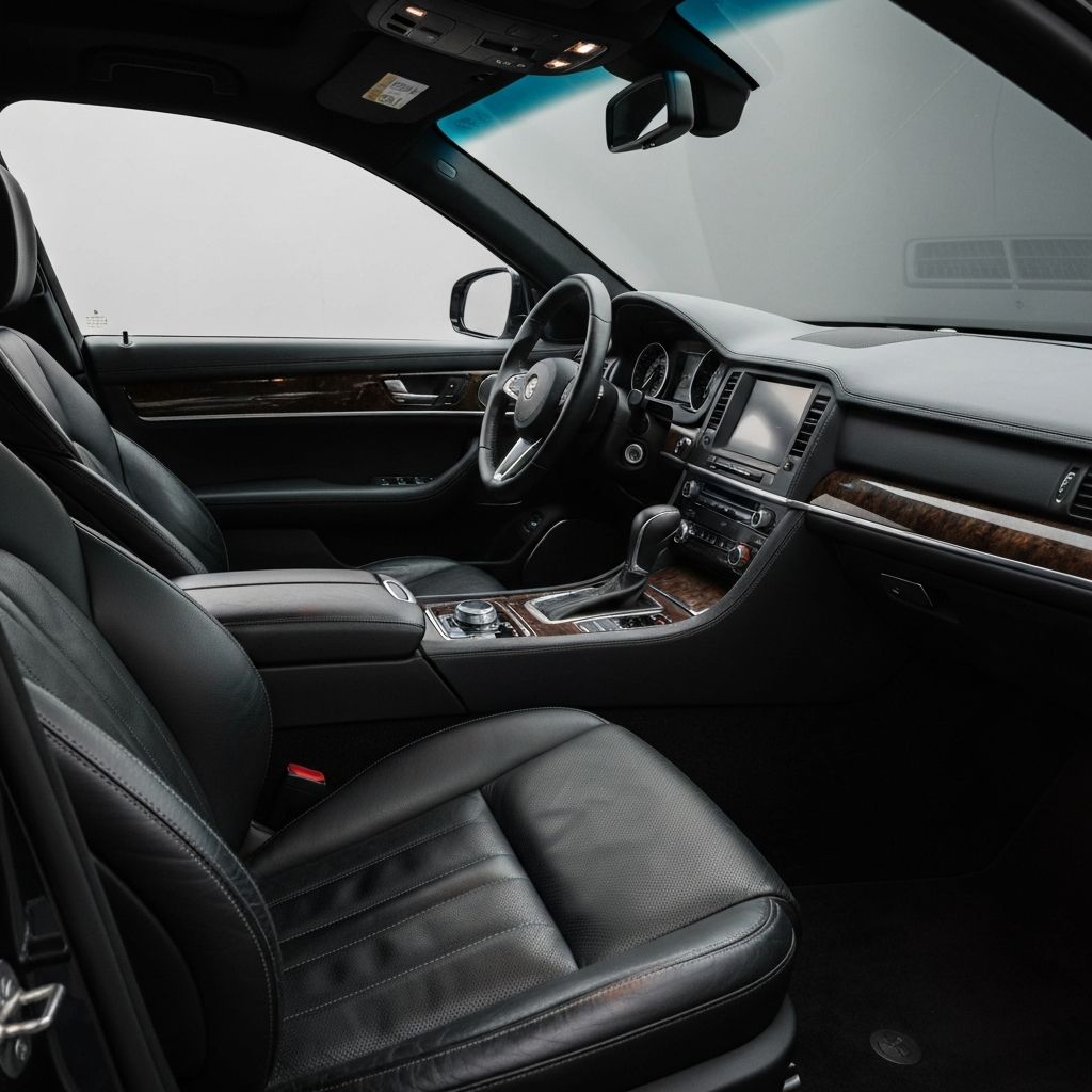 Corporate car interior